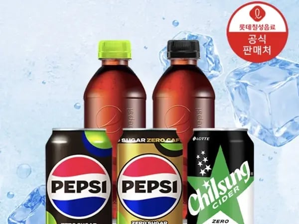 펩시제로라임/제로카페인 210ml 60캔 (22,790원/무료)