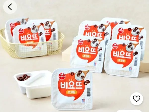 비요뜨 초코링 요거트 138g 12개
