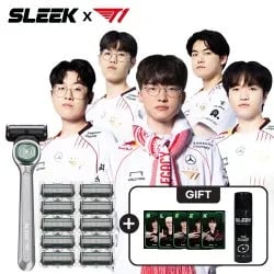 도루코 슬릭 면도기 세트 1+1