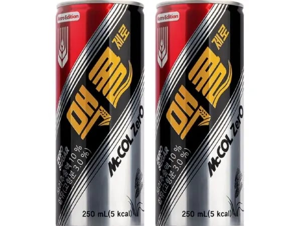 맥콜 제로 250ml, 60개 (20,080원/무료)