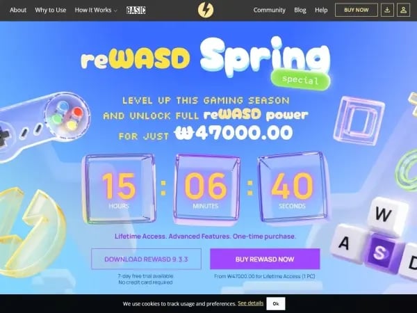 reWASD 할인 \51,700 (컨트롤러 맵핑 프로그램)