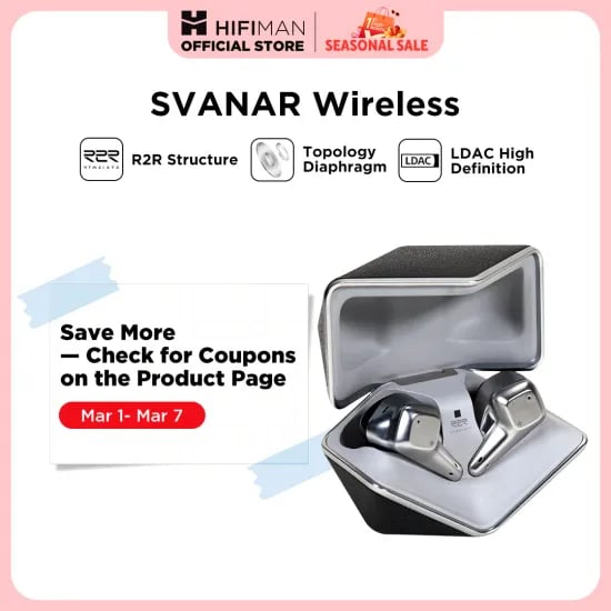 HIFIMAN SVANAR 무선 이어폰