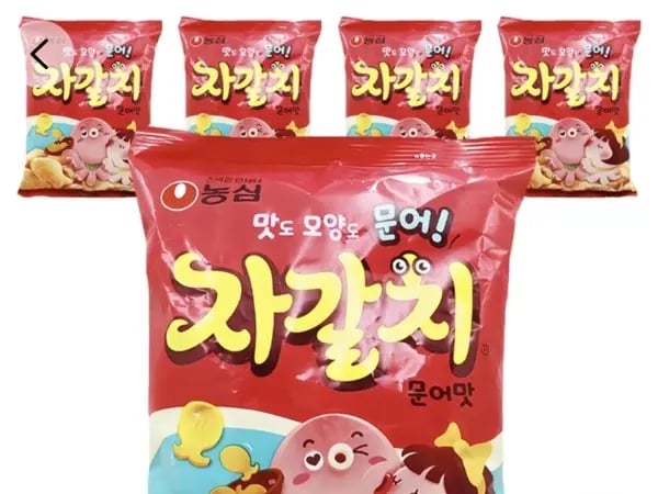농심 자갈치 90g 외 다양 5개