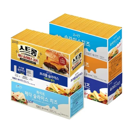 동원 슬라이스 치즈 외 다양 1.8kg 19,620원