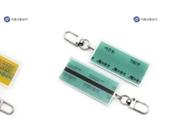 마그네틱 승차권 노란색 / 6,000원