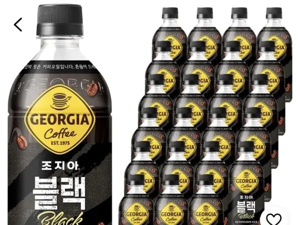 조지아 크래프트 아메리카노 470ml 24개 (16,980원/무료)