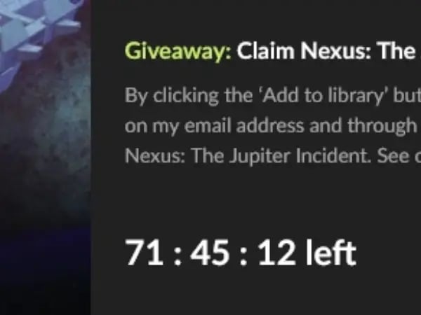 Nexus: The Jupiter Incident 무료