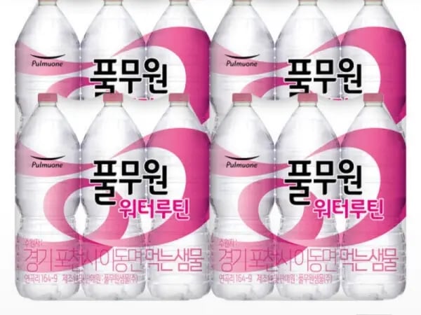 풀무원 워터루틴 생수 2L 24개 (9,760원/무료)