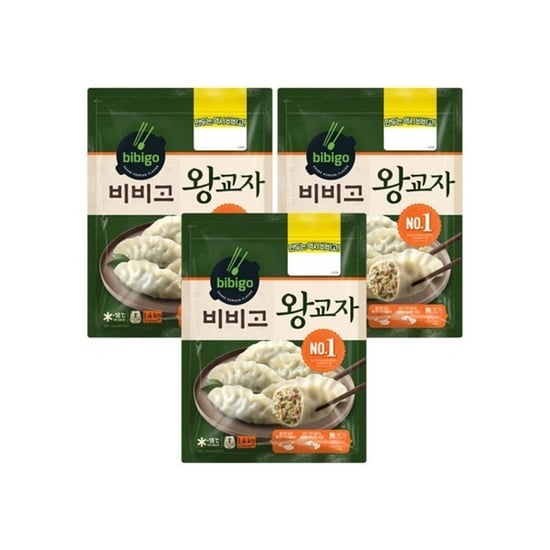 (추가)비비고 왕교자 1.4kg 3봉(22,990원/특정카드)
