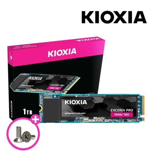 키오시아 PRO NVMe SSD Gen4 1TB (93,960원/무료)