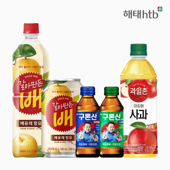 해태htb 갈배 사이다 제로 355ml 24개 (10,500원/무료)