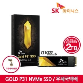 하이닉스 GOLD P31 SSD 2TB (189,050원/2,500원)