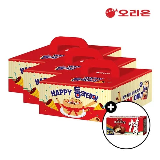 통크 초코 선물세트 6입 3개