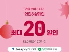 12월 슈퍼세일 & 주요 할인 행사 정리 (12/1~31)