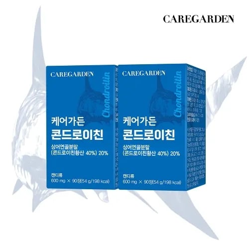 상어연골 콘드로이친 600mg 90정 x 2박스 3개월분
