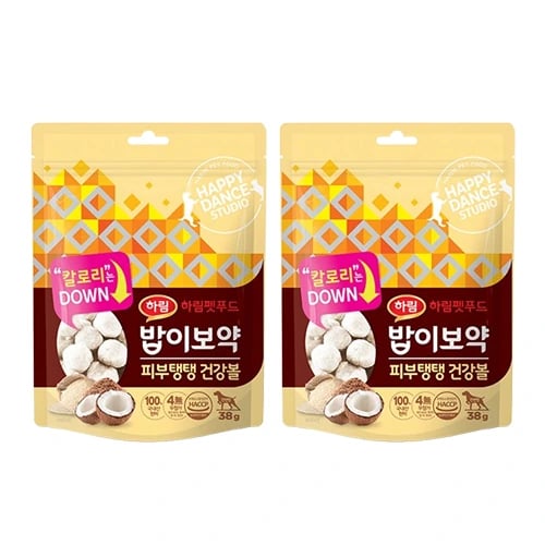 밥이보약 피부탱탱 건강볼 38g (업체별도 무료배송)
