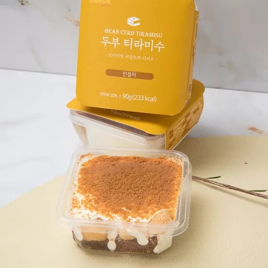 GANSIK 두부티라미수 인절미맛 90g x 6개