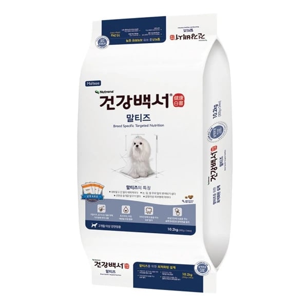 건강백서 말티즈 10.2kg (업체별도 무료배송)