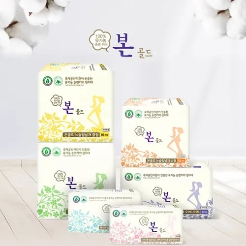대용량 국내생산 생리대 3팩 대형 중형 소형 오버나이트 팬티라이너