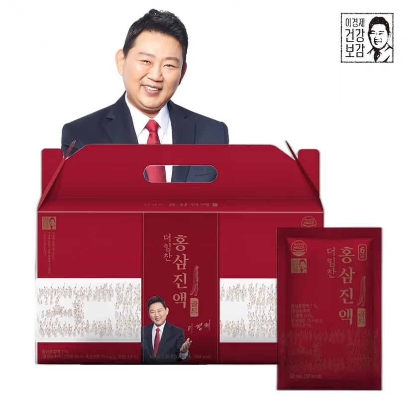 이경제 더힘찬 홍삼진액 골드 1박스 60ml x 30포