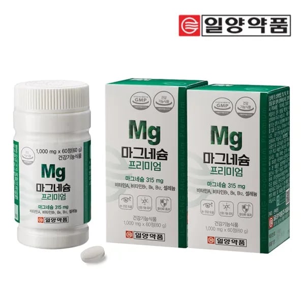 항산화 눈건강 마그네슘 60정 2개월