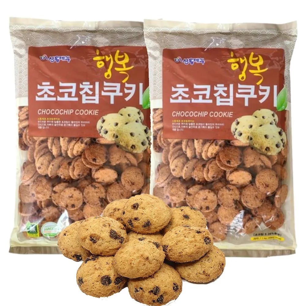 행복가득 버터 초코칩 계란쿠키 랜덤 2kg