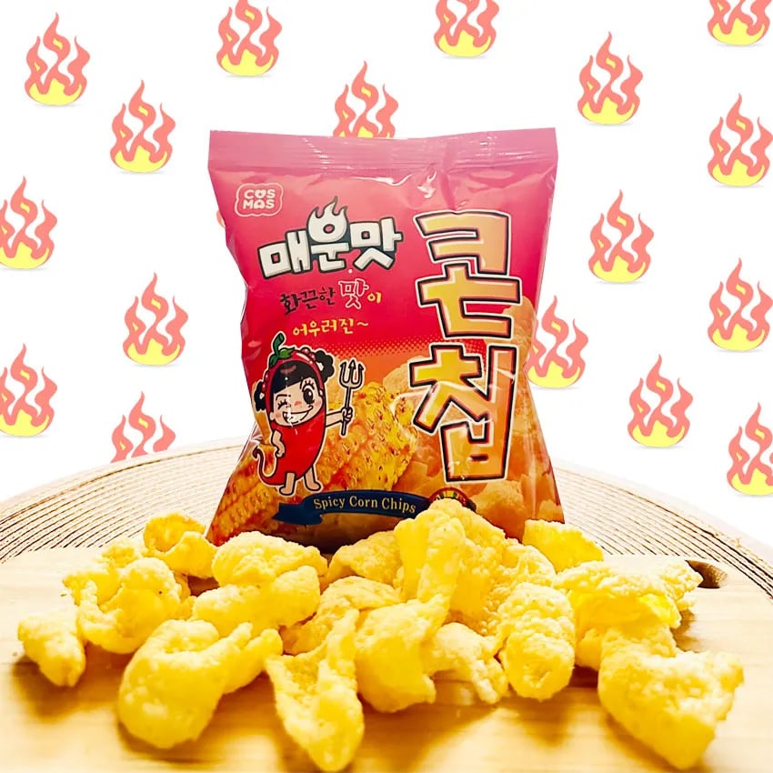 화끈하게 매운콘칩 맛 랜덤 x 15개입 젤리 사탕 증정