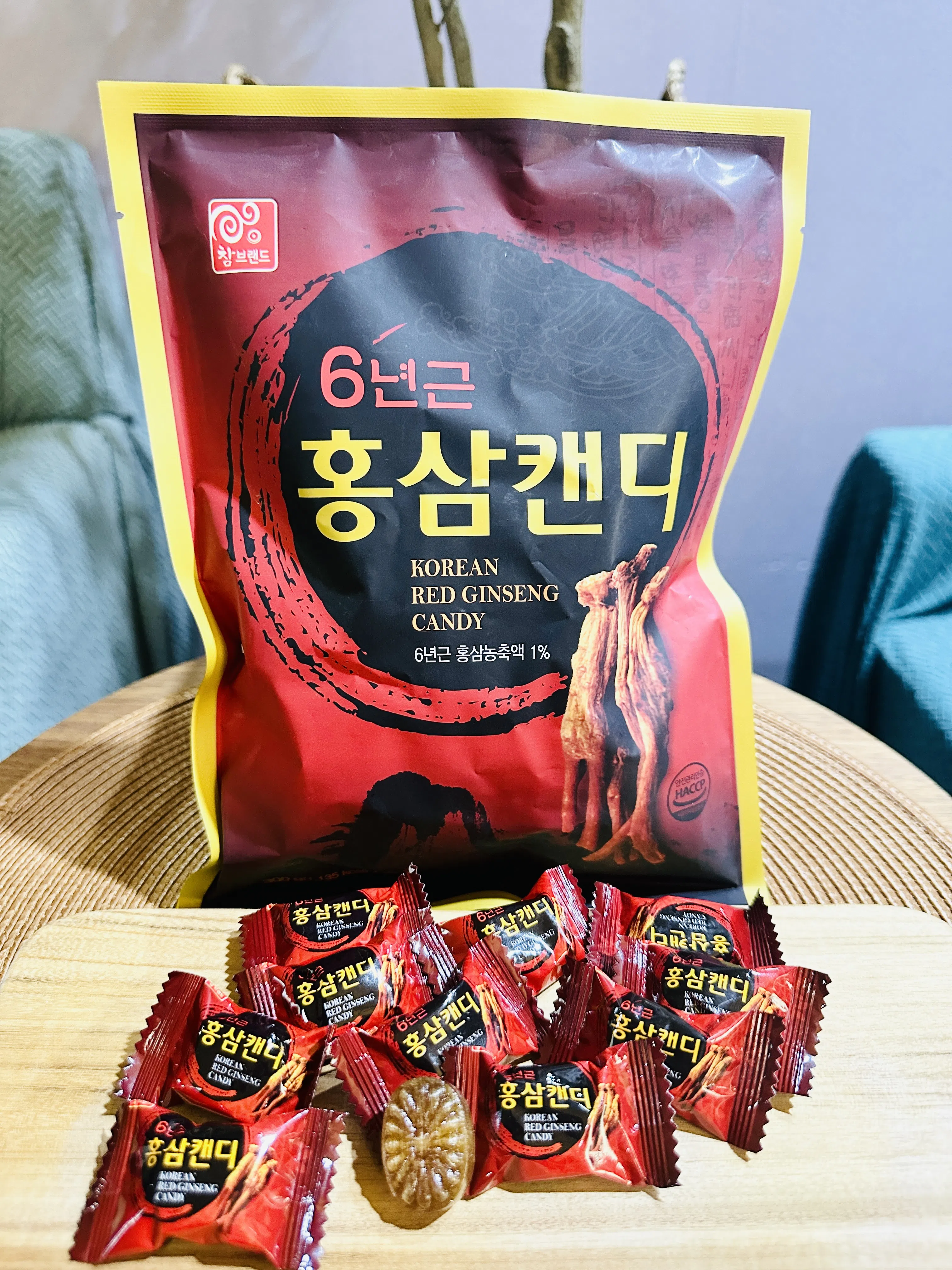 6년근 홍삼 캔디 300g