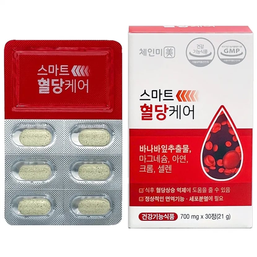 스마트 혈당케어 700mg*30정
