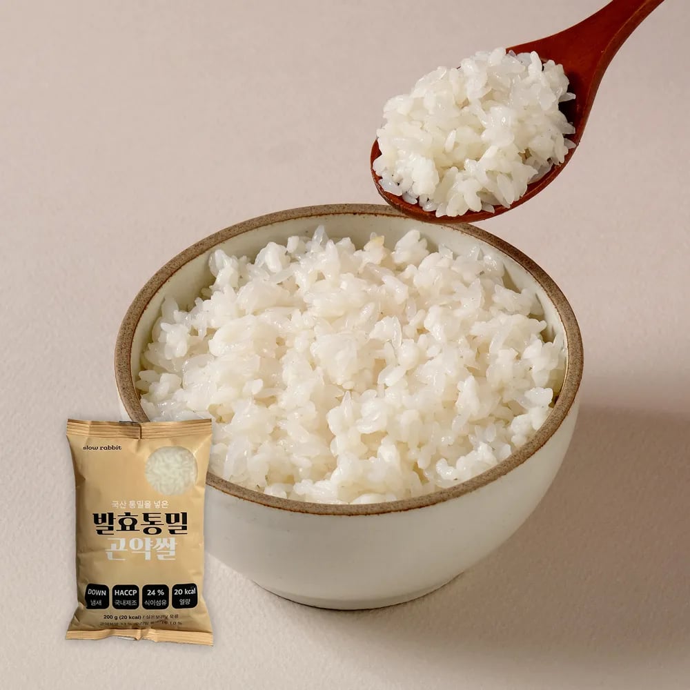 발효통밀곤약쌀 200g x 10개 (업체별도 무료배송)