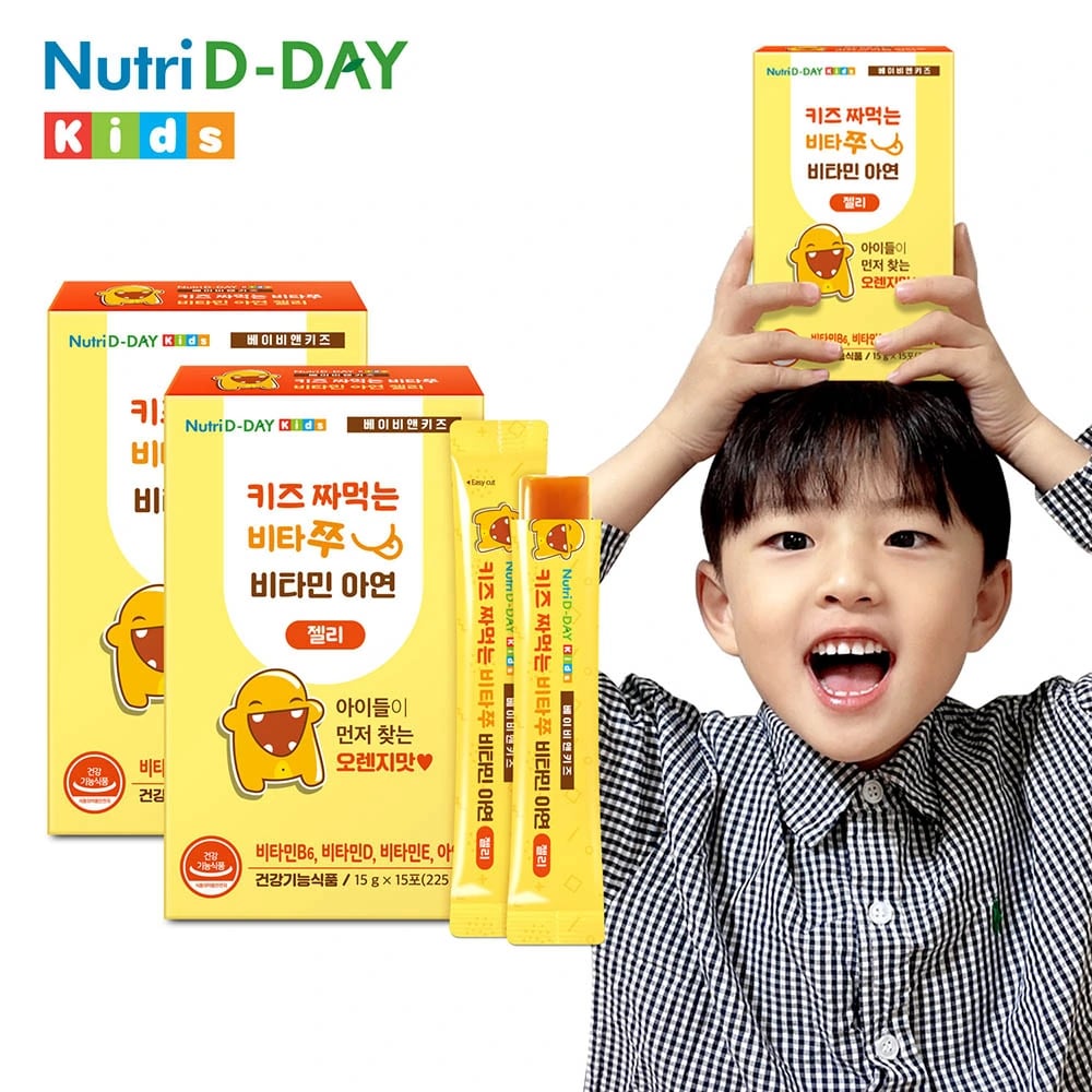 키즈 비타쭈 비타민 아연 젤리 15g*30포, 2박스 외 다양
