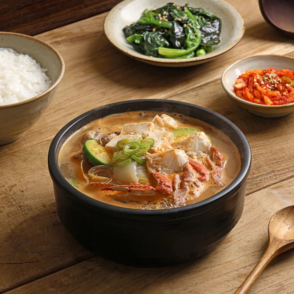 해물가득 된장찌개 400g