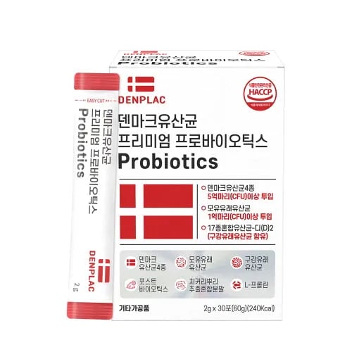 덴마크유산균 프리미엄 프로바이오틱스 2g*30포