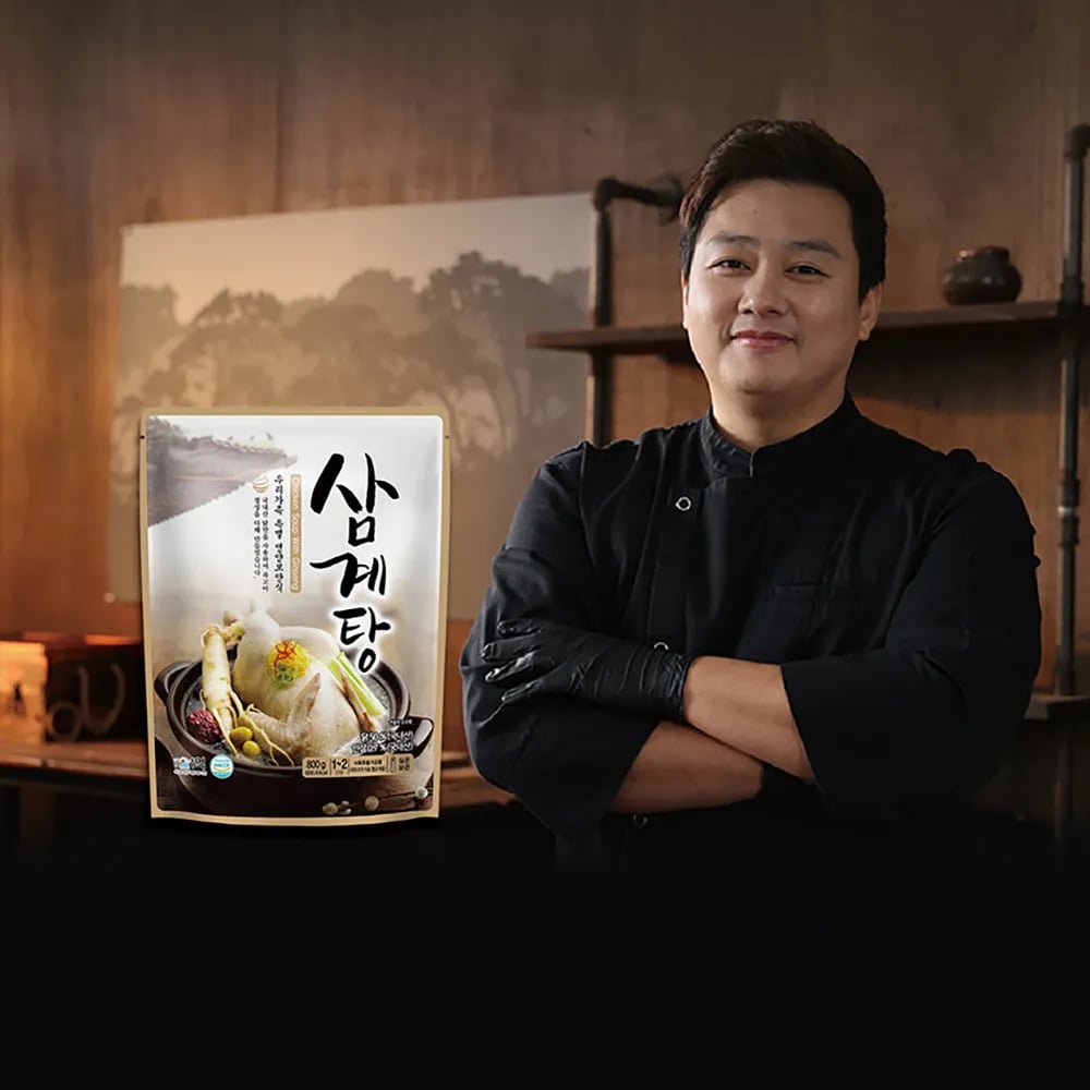 최고의 요리비결 신효섭쉐프 보양식 삼계탕 800g 8개단위 구매가능