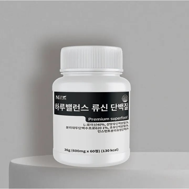 하루밸런스 류신단백질 600mg x 60정 x 3박스