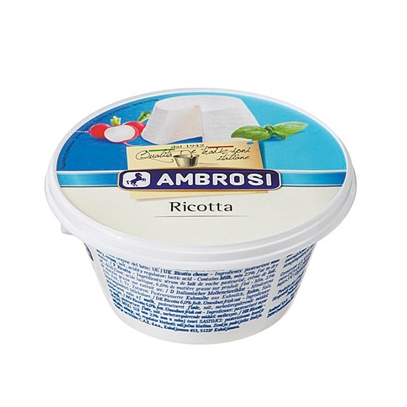 암브로시 리코타 치즈 250g x 4개 (업체별도 무료배송)