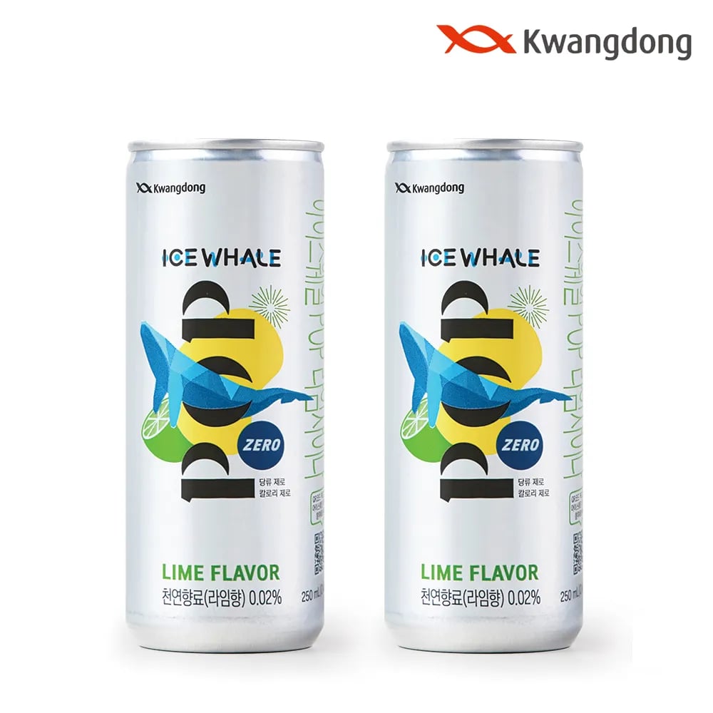 아이스웨일 POP 라임 사이다 250ml 24캔