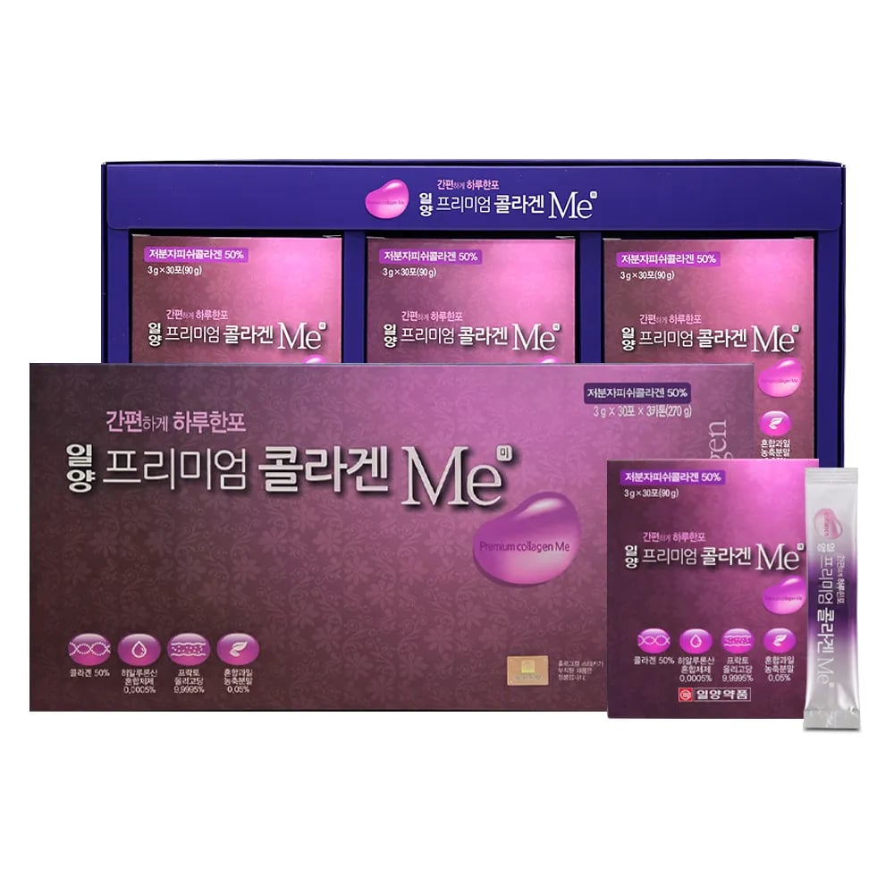 일양약품 프리미엄콜라겐 미 9g x 90포 1개