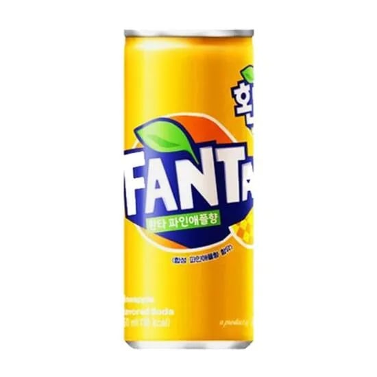 환타 파인애플 슬림캔 250ml