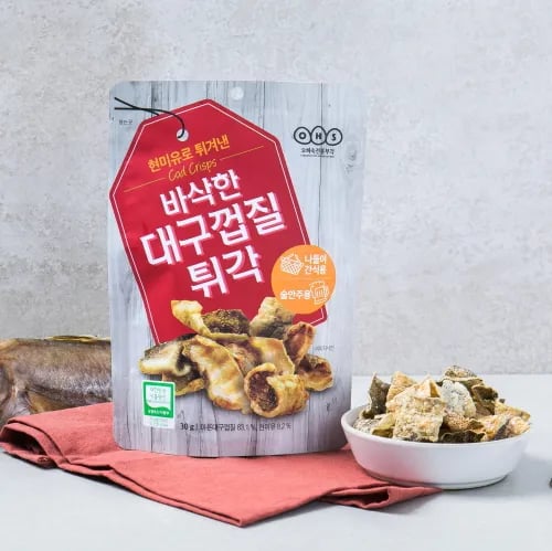 대구껍질 튀각 30g