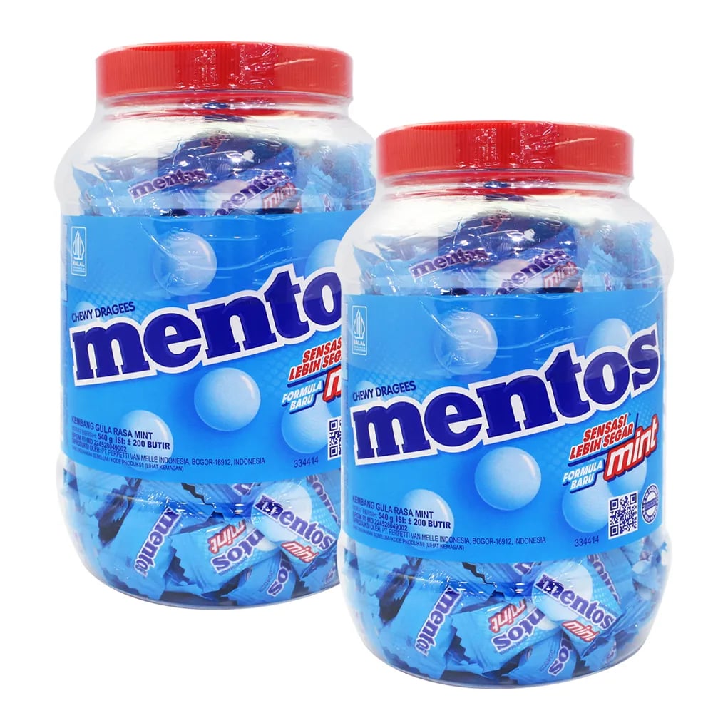 씹을수록 상쾌한 멘토스 민트 540g x2개 (업체별도 무료배송)