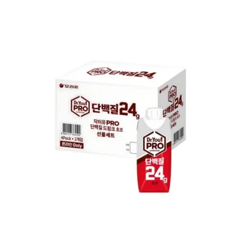 닥터유 프로 단백질 드링크 초코 선물세트 250ml x 8개