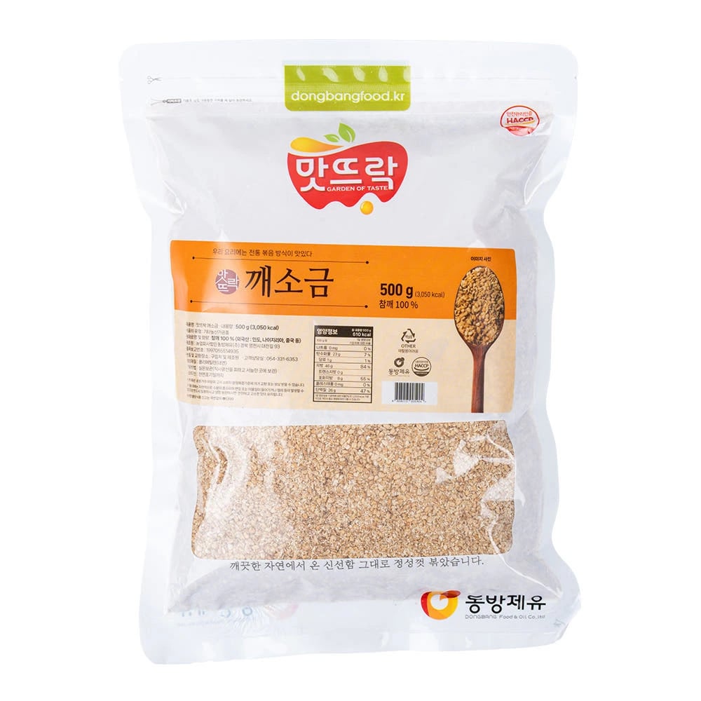 맛뜨락 깨소금 500g