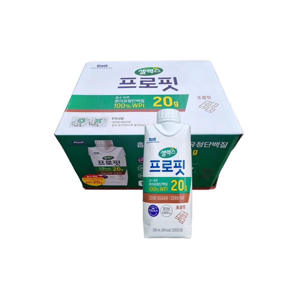셀렉스 프로핏 초콜릿 330ml 12개