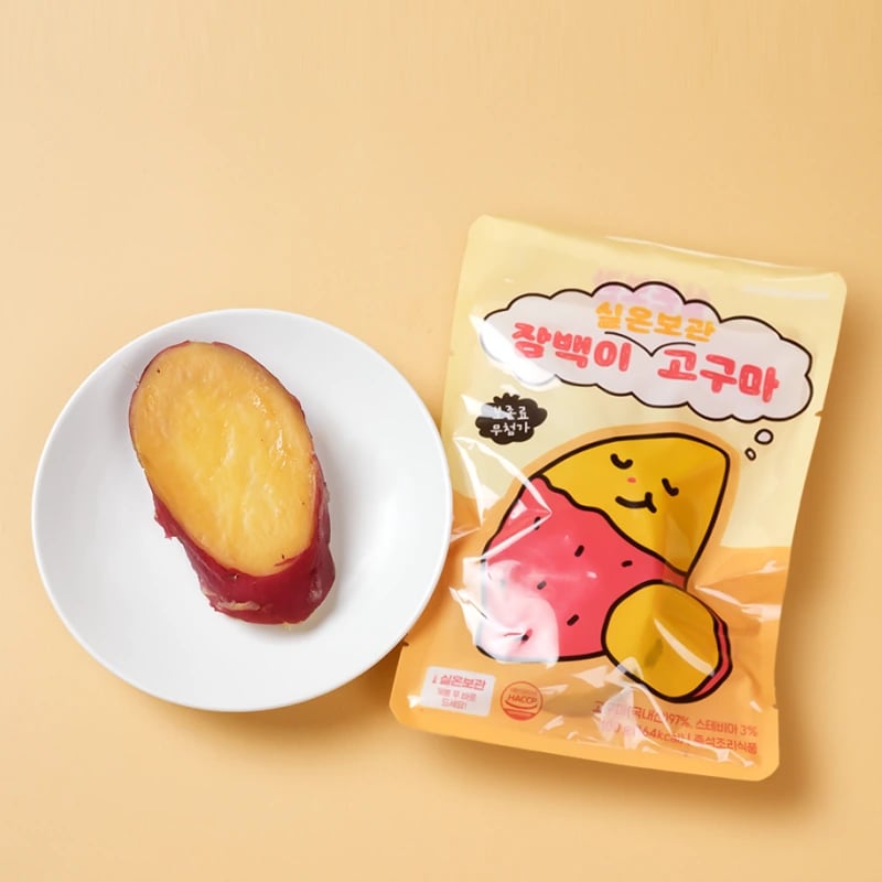 바로먹는 실온 꿀 고구마 100g x 10팩 (3개이상 구매가능) (업체별도 무료배송)