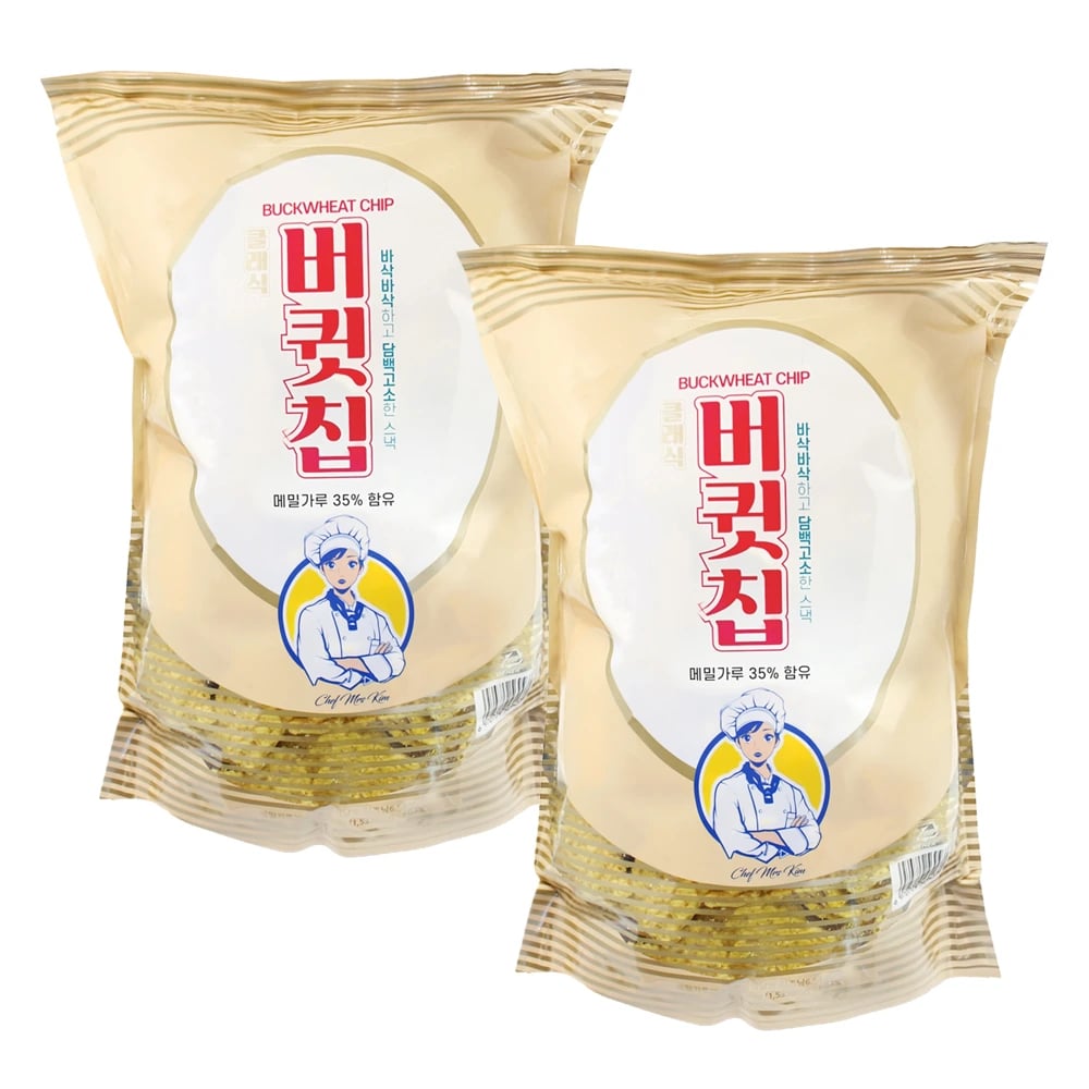 메밀로만든 고소한 버큇칩 280g