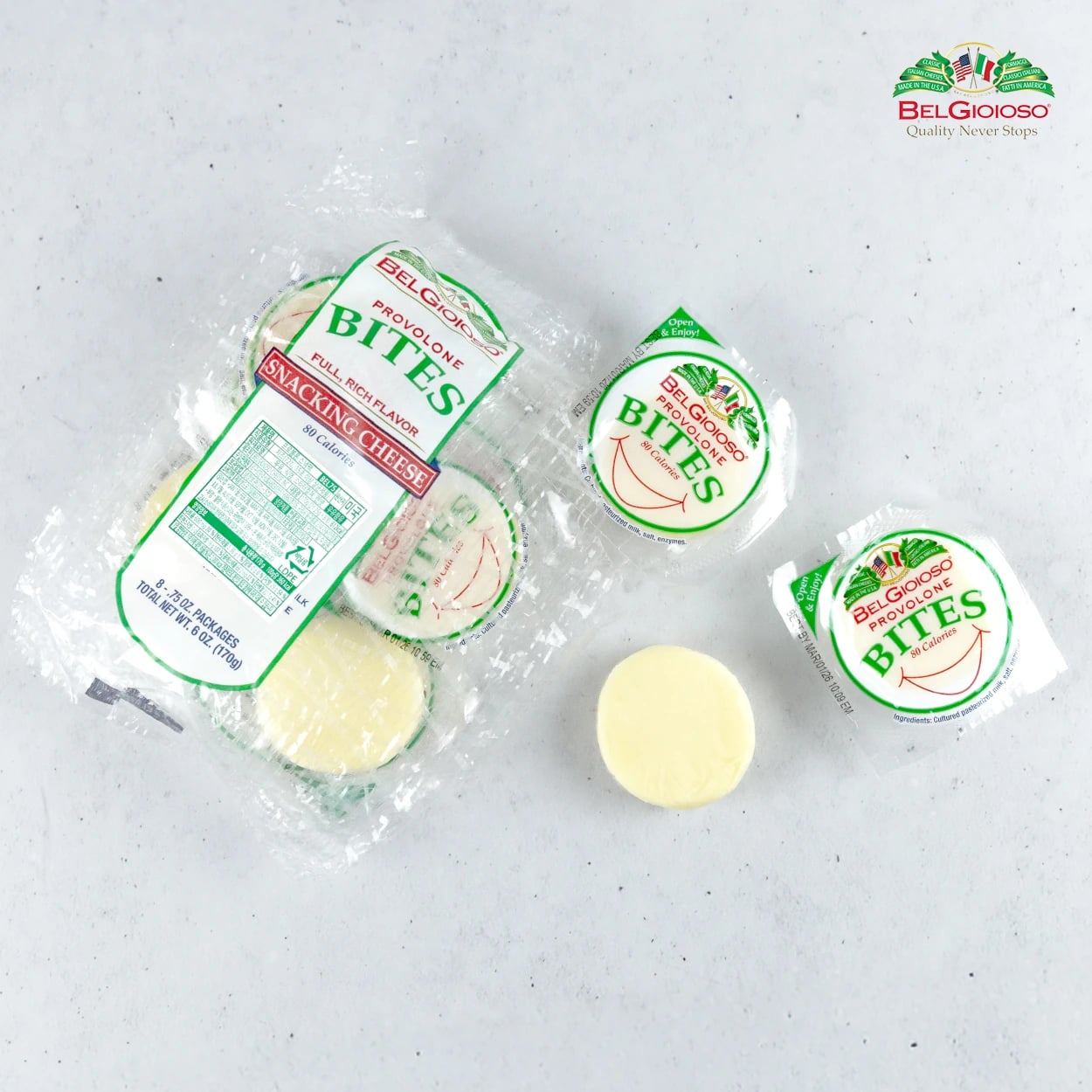 벨지오이오소 프로볼론 치즈 스낵팩 170g x 4개 (업체별도 무료배송)