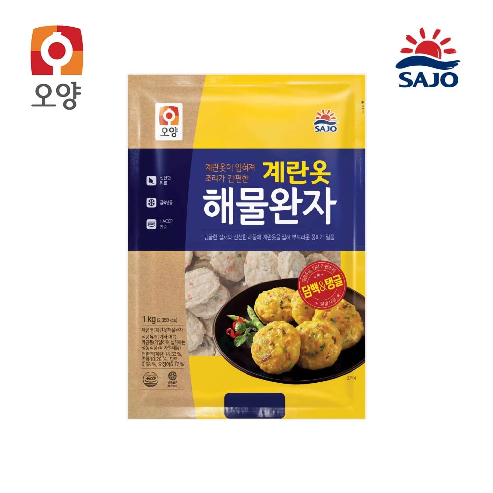 사조 계란옷해물완자 1kg