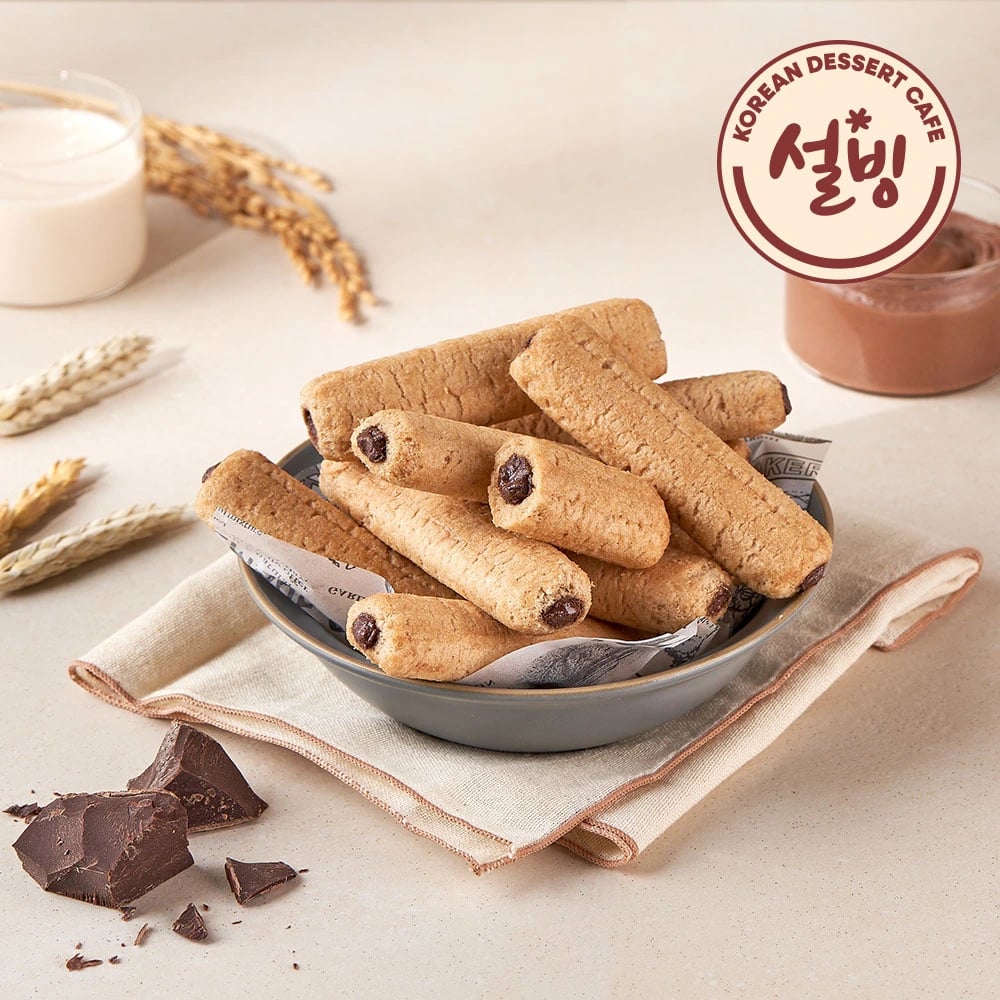 크리스피롤 초코 4kg (500g*8팩/팩당45~50개내외) (업체별도 무료배송)