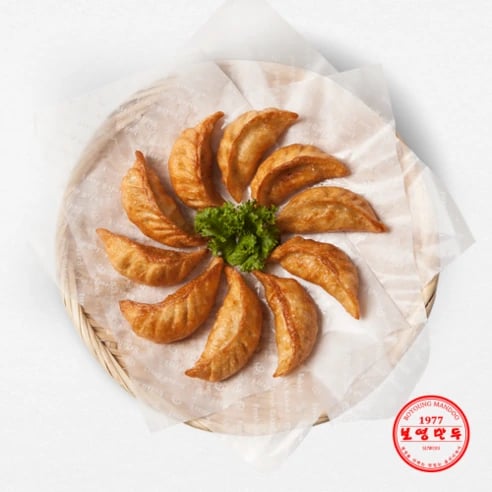 바삭아삭 김치군만두 3kg x 1팩 (총 3kg)  (업체별도 무료배송)